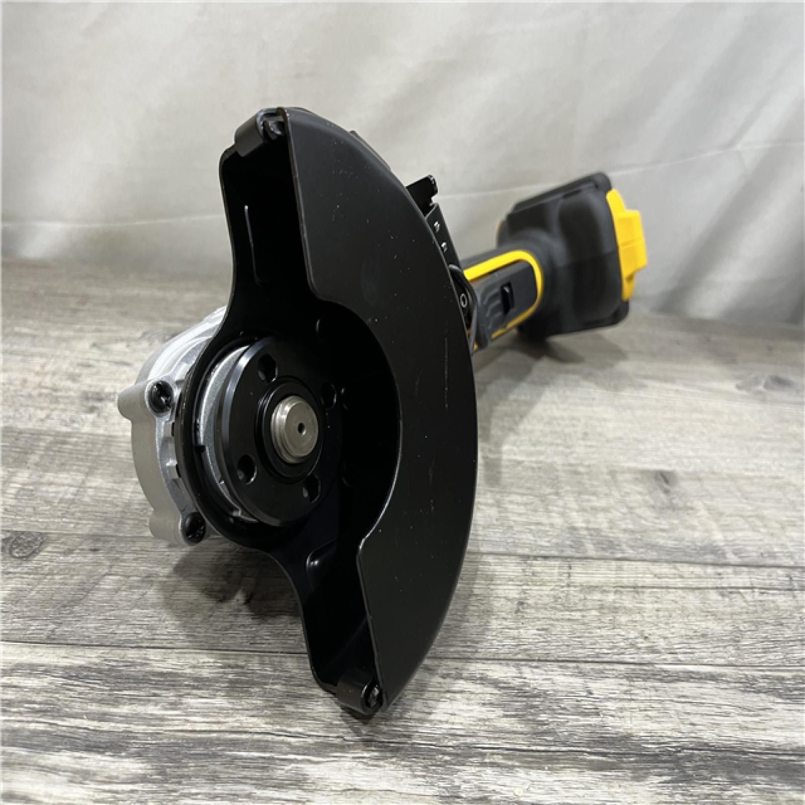 AS-IS DEWALT 20V MAX Cordless Brushless 4-1/2 in. Angle Grinder with Paddle Switch (Tool Only)