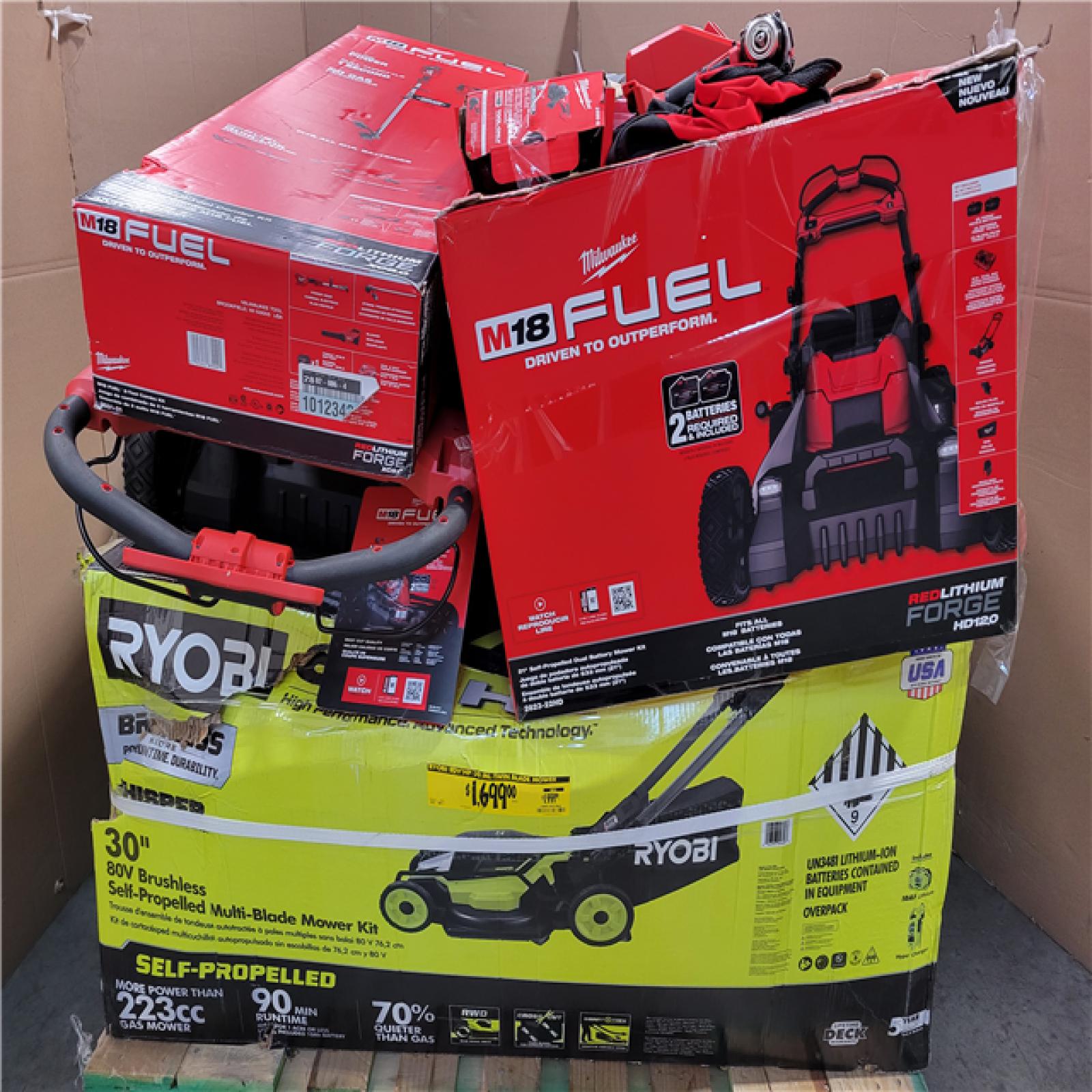 CALIFORNIA AS-IS TOOL PALLET