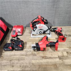 HOUSTON LOCATION - AS-IS Milwaukee M18 3-Tool Combo Kit
