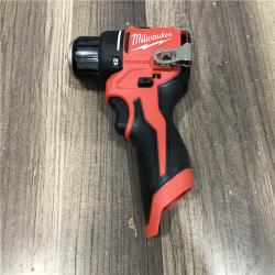 AS-IS  Milwaukee 12V Lithium-Ion Subcompact Brushless Cordless 3/8 in. Drill Driver (Tool-Only)