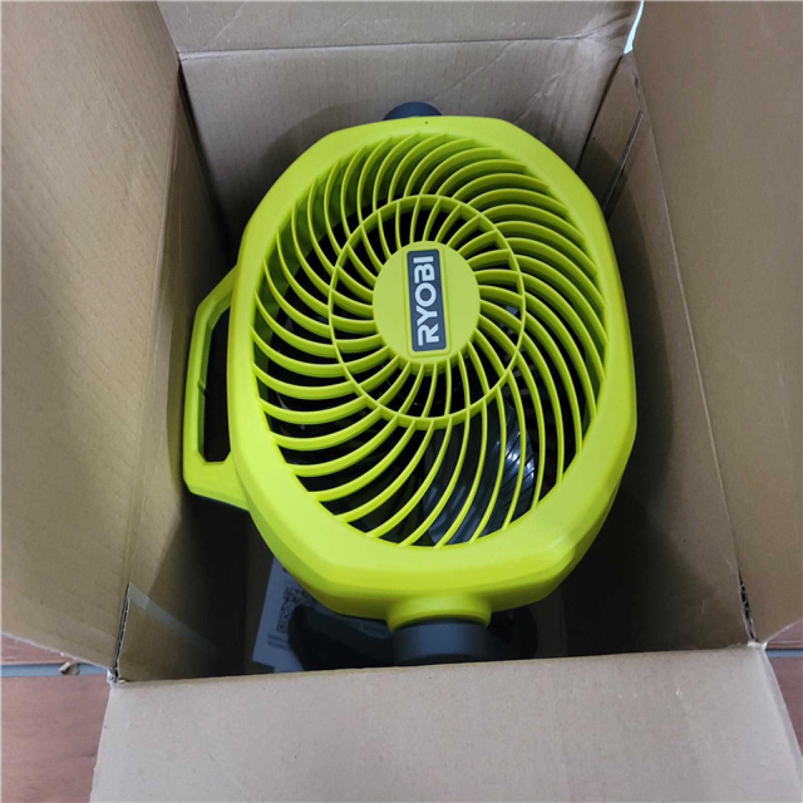 California NEW Ryobi One+ 18V Hybrid 7.5 Fan (Tool Only)