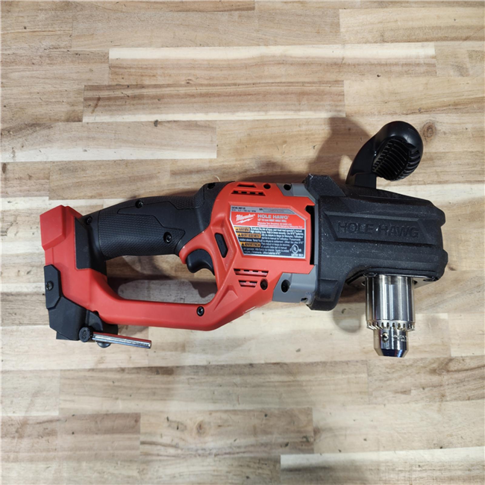 HOUSTON LOCATION - AS-IS Milwaukee FUEL GEN II 18V Lithium-Ion Brushless Cordless 1/2 in. Hole Hawg Right Angle Drill (Tool-Only)
