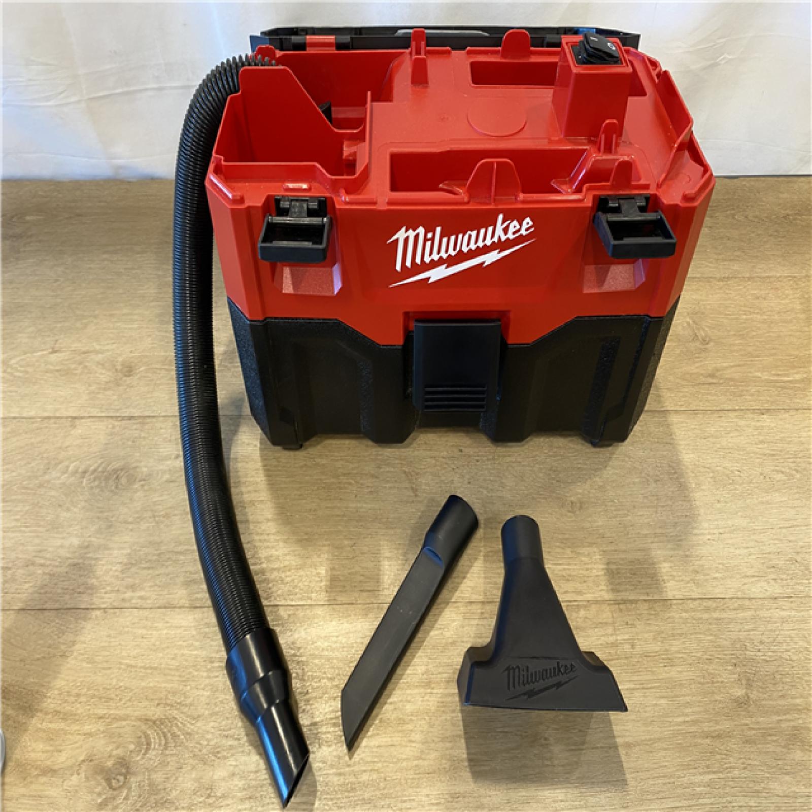 AS-IS Milwaukee 18-Volt 2 Gal. Lithium-Ion Cordless Wet/Dry Vacuum (Vacuum-Only)