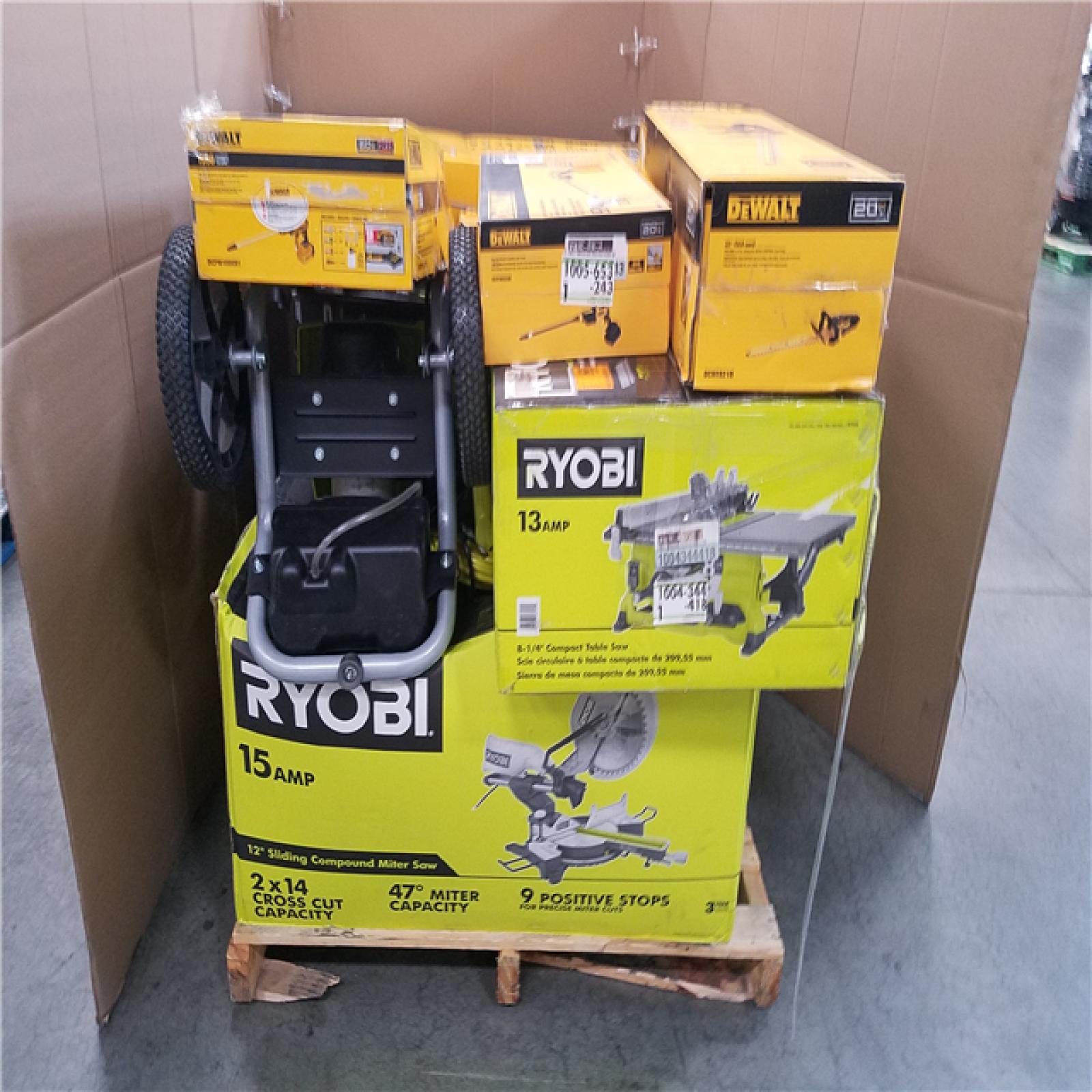 CALIFORNIA AS-IS TOOL PALLET