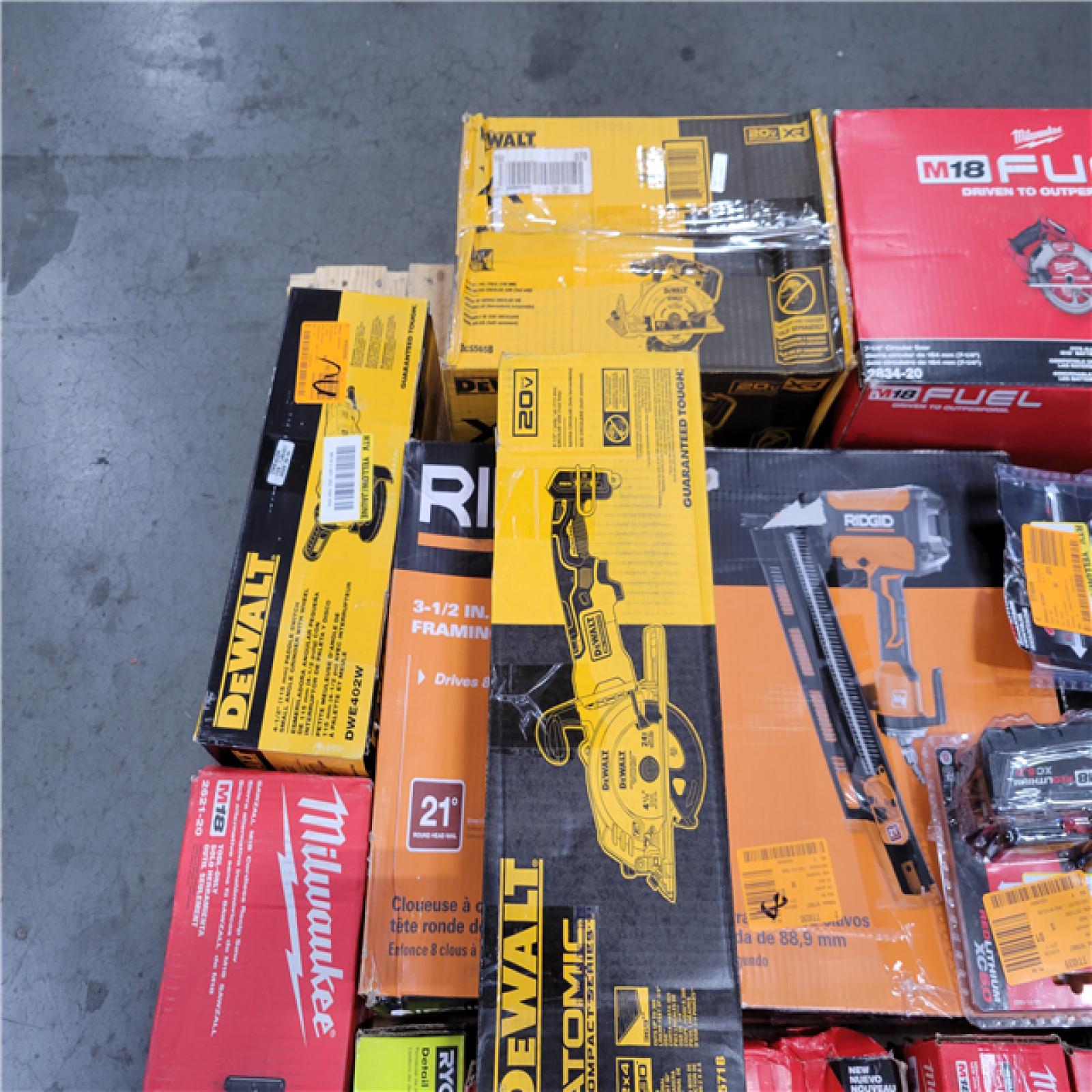 CALIFORNIA AS-IS TOOL PALLET