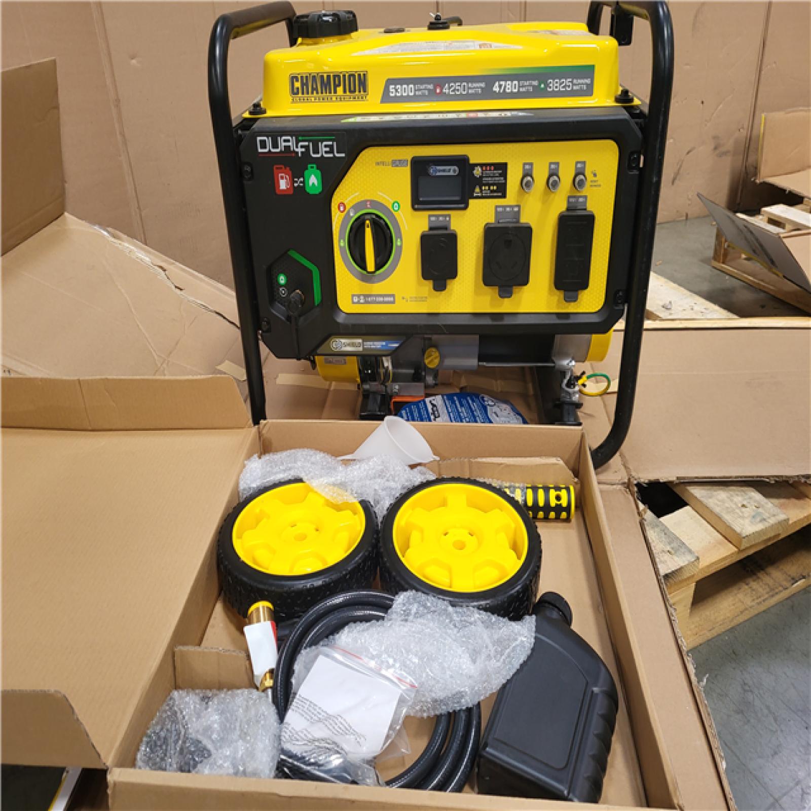 California AS-IS OUTDOOR POWER EQUIPMENT CHAMPION GENERATOR