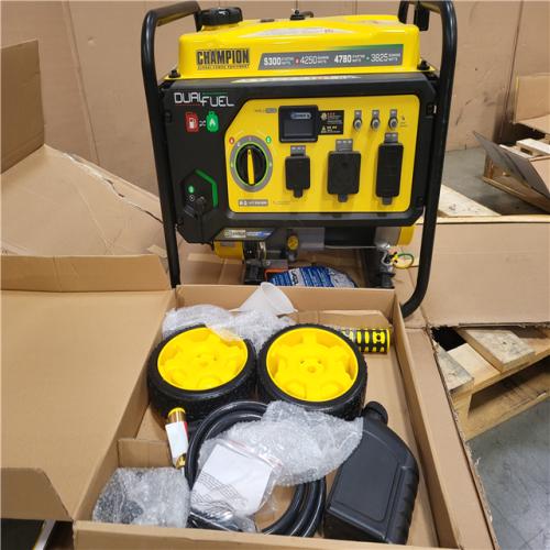 California AS-IS OUTDOOR POWER EQUIPMENT CHAMPION GENERATOR