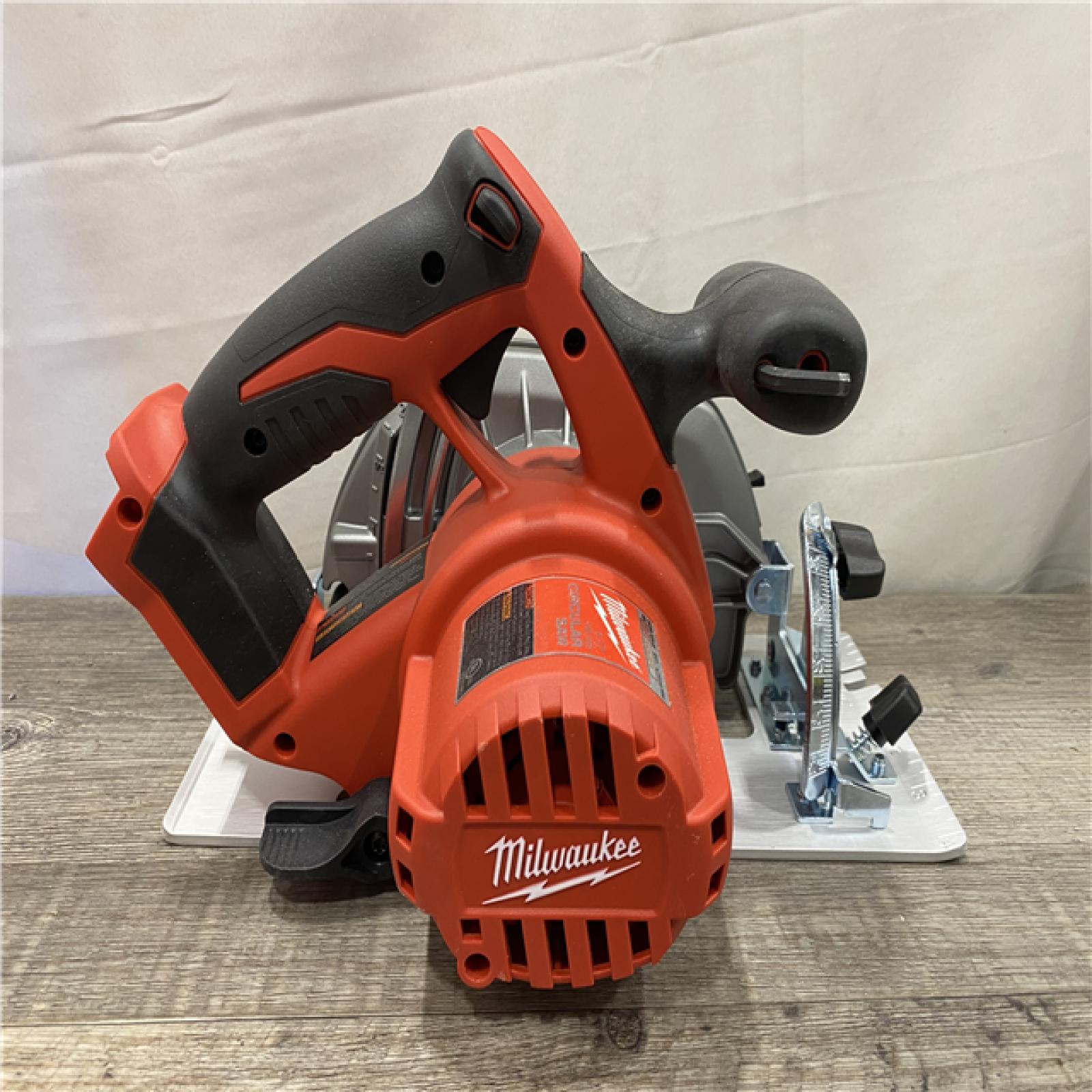 AS-IS Milwaukee 18V Lithium-Ion Cordless 6-1/2 in. Circular Saw (Tool-Only)