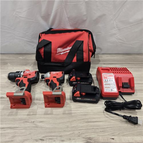 AS-IS Milwaukee M18 Compact 2-Tool Combo Kit