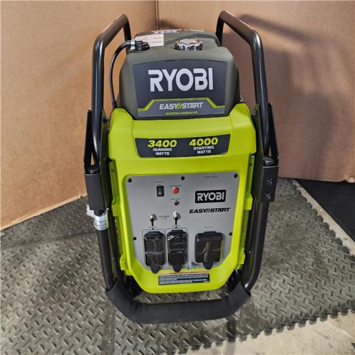 HOUSTON LOCATION - AS-IS Ryobi 3400 Running Watt 4000 Starting Watt Power Inverter Generator