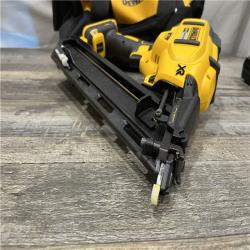 AS-IS DEWALT 20V MAX XR Lithium-Ion Cordless 2-1/2 in. 15-Gauge Finish Nailer Kit