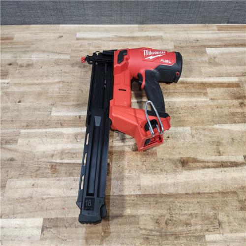 HOUSTON LOCATION - AS - IS Milwaukee FUEL 18-Volt Lithium-Ion Brushless Cordless Gen II 18-Gauge Brad Nailer (Tool-Only)
