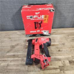 HOUSTON LOCATION - AS-IS MILWAUKEE FUEL 18-Volt Lithium-Ion Brushless Cordless 18-Gauge 1/4 in. Narrow Crown Stapler (Tool-Only)