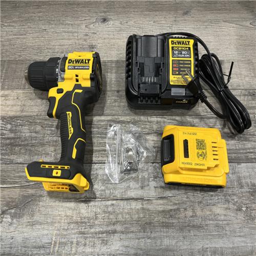 AS-IS DEWALT Atomic 20V Lithium-Ion Cordless Compact 1/2 in. Drill/Driver Kit