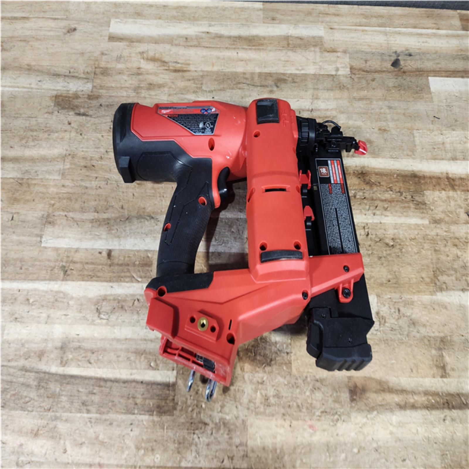 HOUSTON LOCATION - AS - IS Milwaukee FUEL 18-Volt Lithium-Ion Brushless Cordless Gen II 18-Gauge Brad Nailer (Tool-Only)