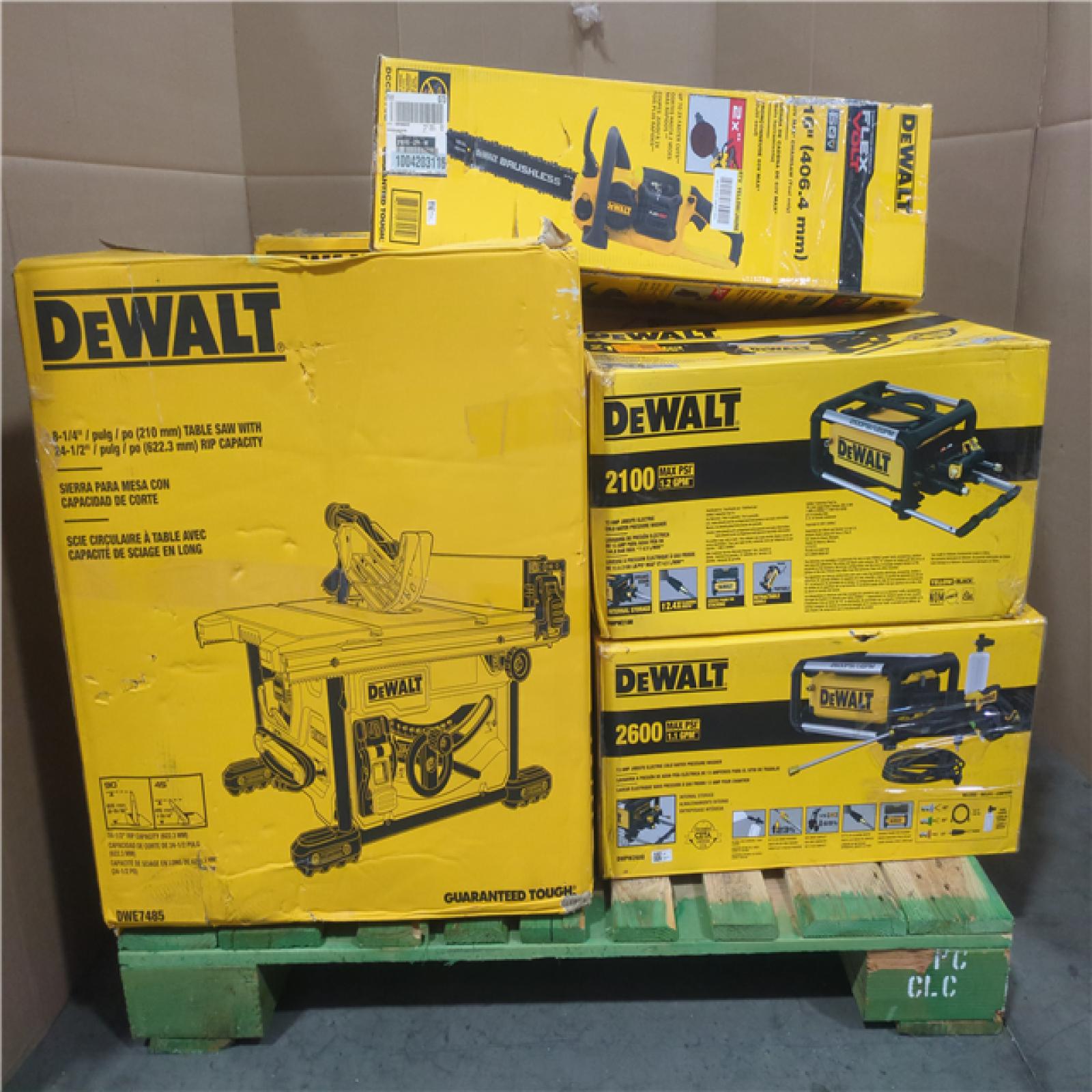 CALIFORNIA AS-IS TOOL PALLET