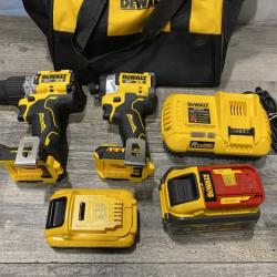 AS-IS DEWALT 20V Lithium-Ion Cordless 2-Tool Combo Kit
