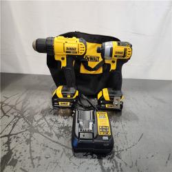 AS-IS- DeWALT 20V MAX Cordless Drill Driver/Impact Driver Combo Kit