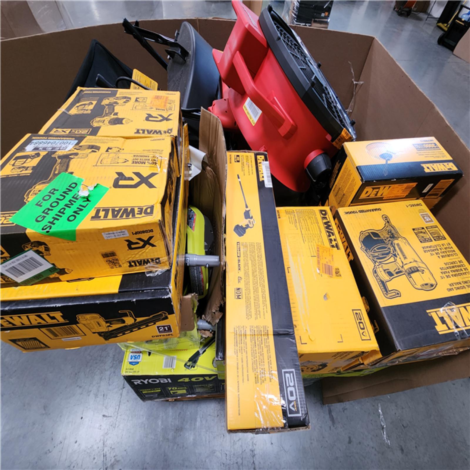 CALIFORNIA AS-IS TOOL PALLET