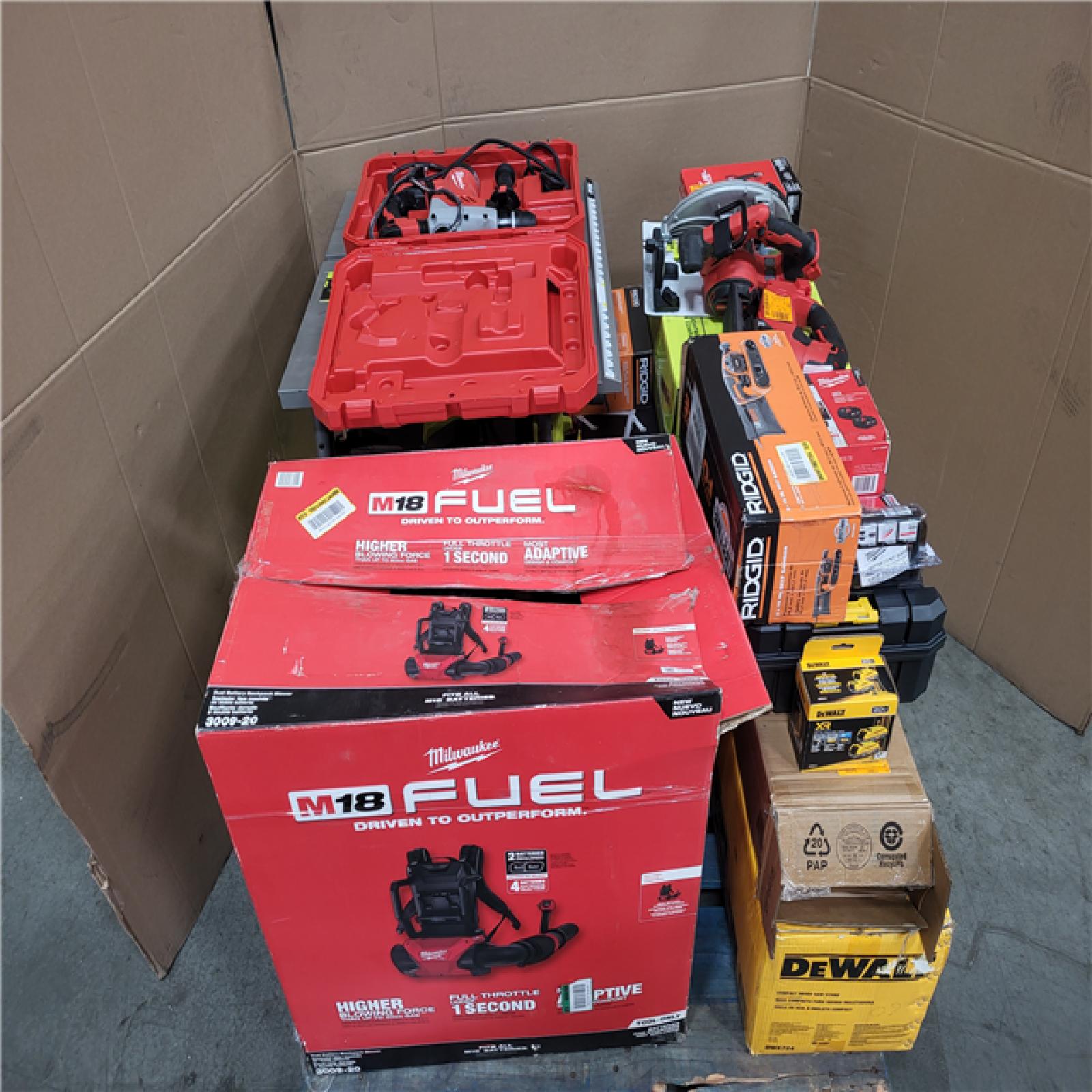 CALIFORNIA AS-IS TOOL PALLET