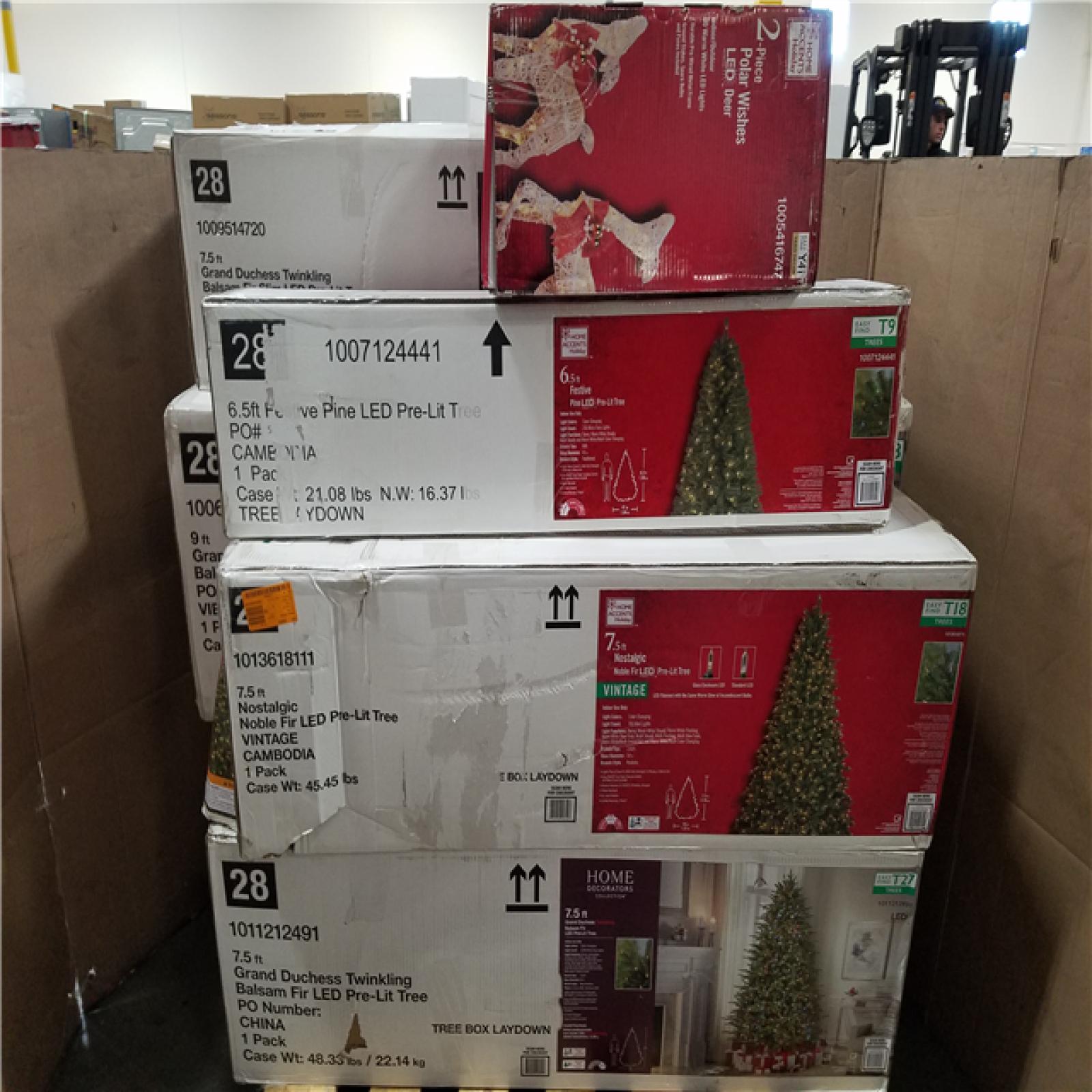 California AS-IS Holiday Pallet