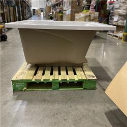 DALLAS LOCATION- American Standard EverClean 60 in. x 36 in. Rectangular Soaking Bathtub