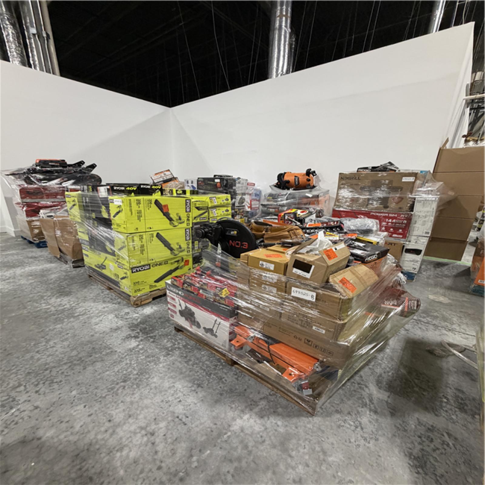 Atlanta Location As-Is Tools & More Partial Truckload (16 pallets) 694025-B