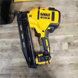 HOUSTON LOCATION - AS-IS DeWalt DCN660D1 20V 16 Gauge Cordless Angled Finish Nailer Kit W/ 2Ah Battery