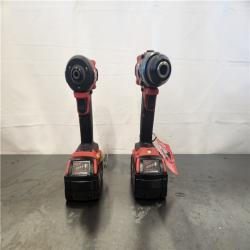 AS-IS- Milwaukee FUEL 18V Lithium-Ion Brushless Cordless Hammer Drill and Impact Driver Combo Kit