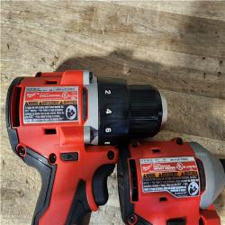 Houston Location AS-IS Milwaukee Drills QTY/2 and Impact Drivers QTY/2
