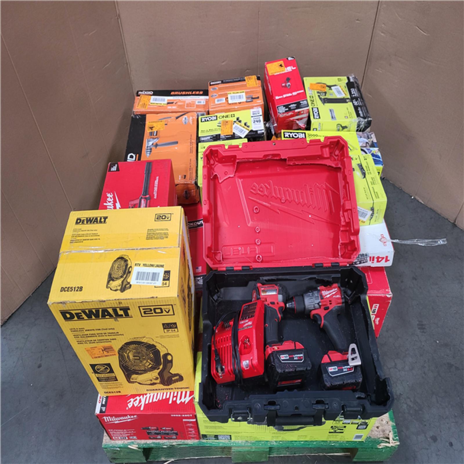CALIFORNIA AS-IS TOOL PALLET