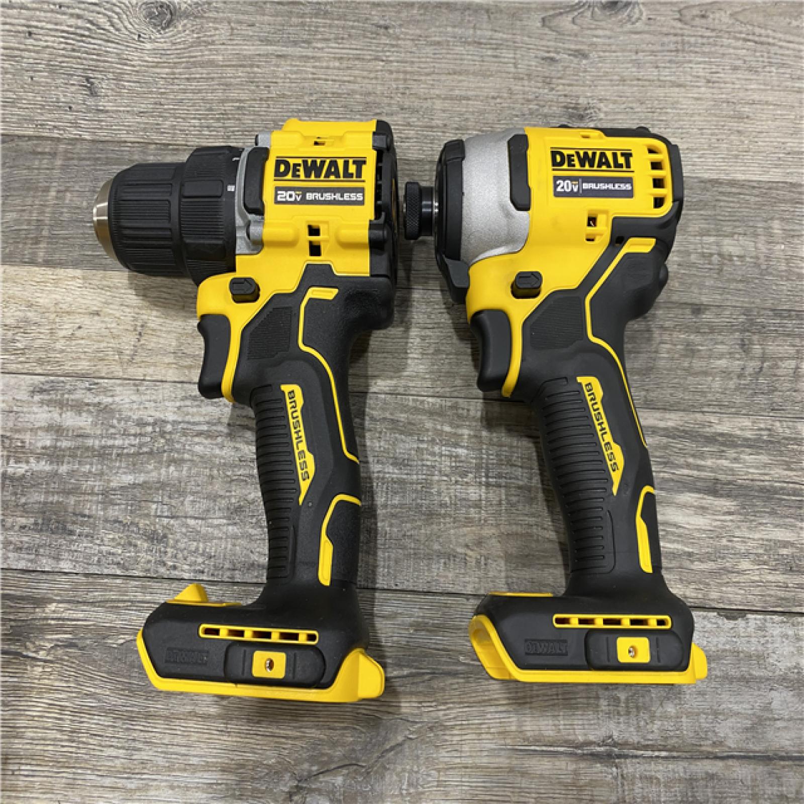 AS-IS DEWALT ATOMIC 20-Volt MAX Lithium-Ion Cordless Combo Kit