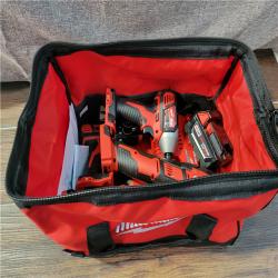 CALIFORNIA NEW MILWAUKEE M18 5-TOOL COMBO KIT(BATTERIES,CHARGER,AND BAG INCLUDED)