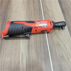 AS-IS MILWAUKEE 2457-20 .38 in. M12 Cordless Ratchet Only