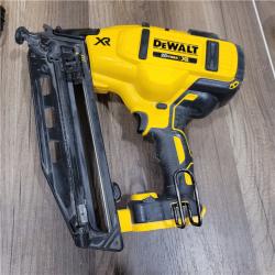AS-IS  DCN660D1 20V 16 Gauge Cordless Angled Finish Nailer Kit W/ 2Ah Battery
