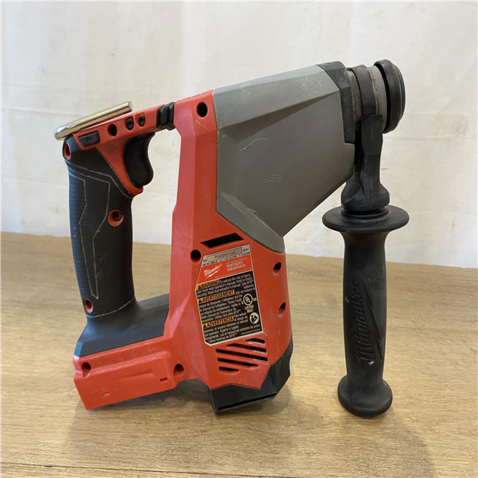 AS-IS Milwaukee FUEL 18V Lithium-Ion Brushless Cordless 5/8 in. SDS-Plus Rotary Hammer (Tool-Only)