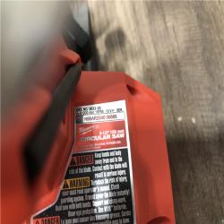 AS-IS Milwaukee FUEL 18V Lithium-Ion Brushless Cordless 6-1/2 in. Circular Saw (Tool-Only)