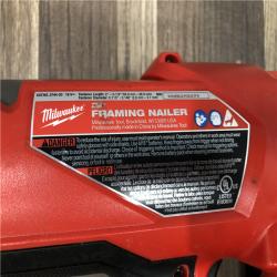 AS-IS Milwaukee FUEL 3-1/2 in. 18-Volt 21-Degree Lithium-Ion Brushless Cordless Framing Nailer (Tool-Only)