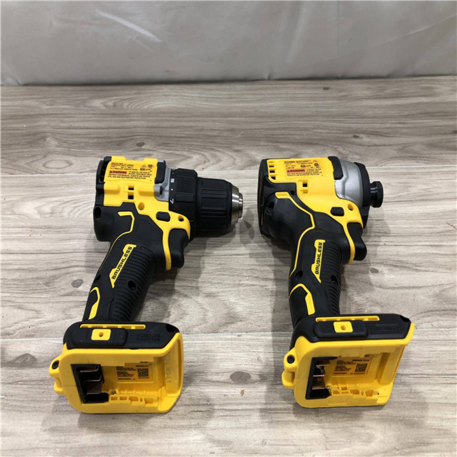 AS-IS Dewalt DCK225D2 20V MAX ATOMIC Compact Cordless Drill Driver and Impact Driver Combo Kit