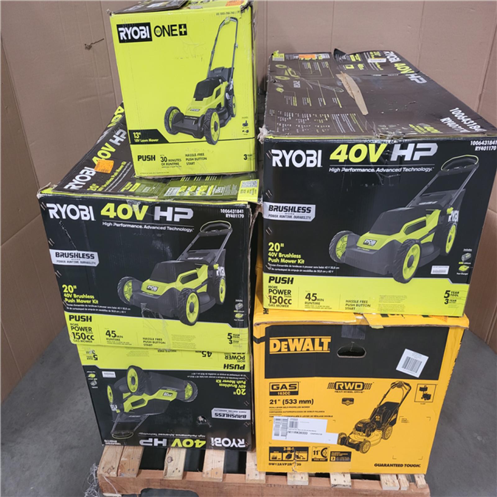 CALIFORNIA AS-IS OUTDOOR POWER EQUIPMENT