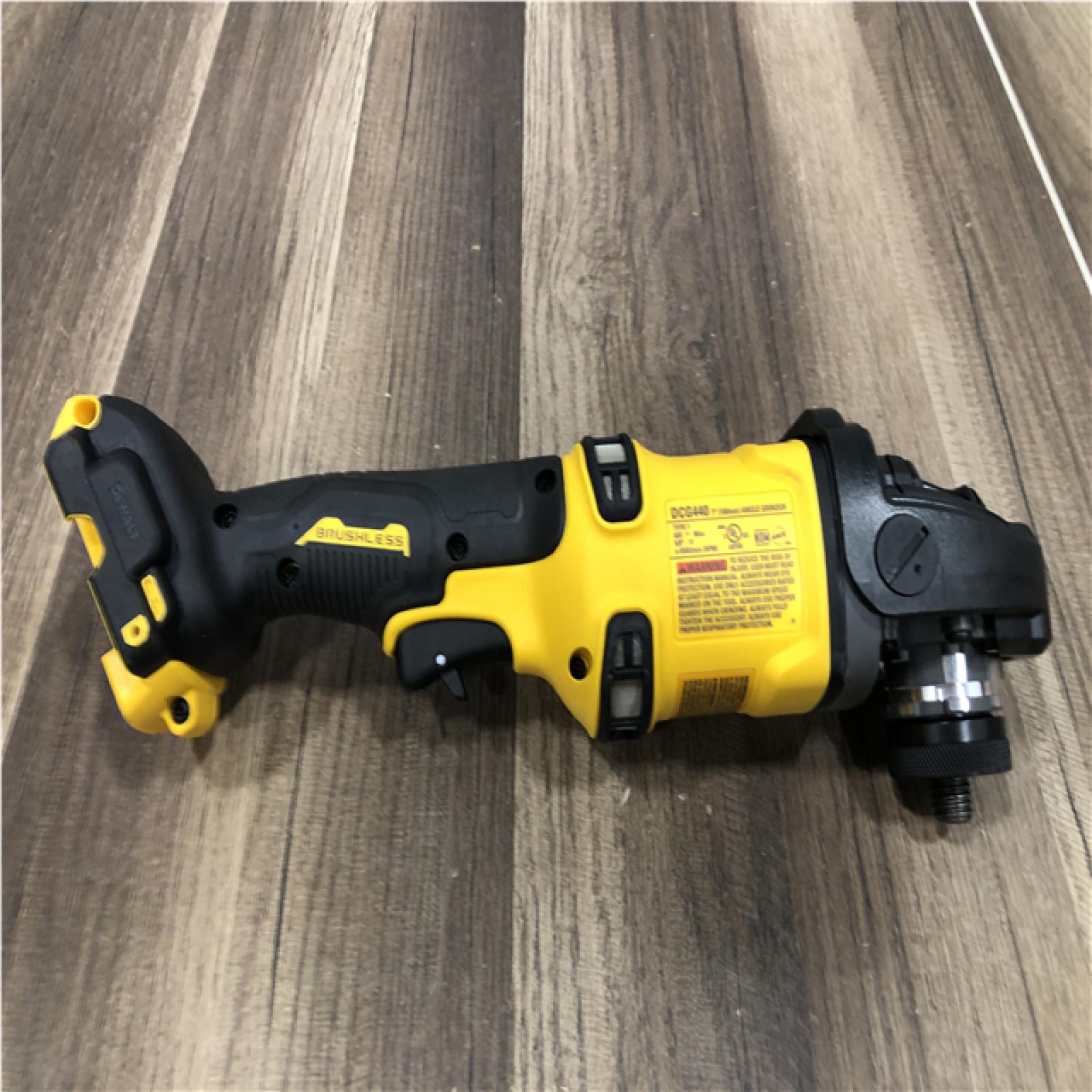 AS-IS DEWALT FLEXVOLT 60V Cordless 7 in. Angle Grinder (Tool-Only)