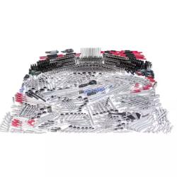 DALLAS LOCATION - Husky 1/4 in., 3/8 in. and 1/2 in. Drive Master Mechanics Tool Set with Impact Sockets (1025-Piece)