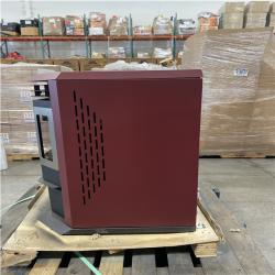 DALLAS LOCATION- Comfortbilt 2,800 sq. ft. Pellet Stove with 55 lbs. Hopper in Burgundy
