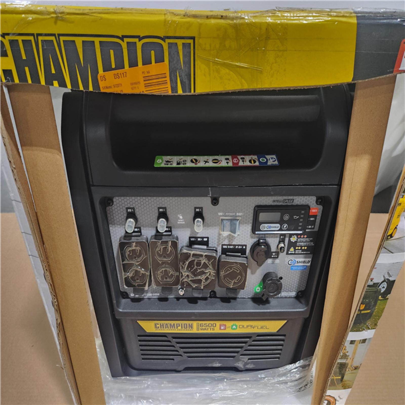 CALIFORNIA AS-IS CHAMPION PORTABLE INVERTER GENERATOR