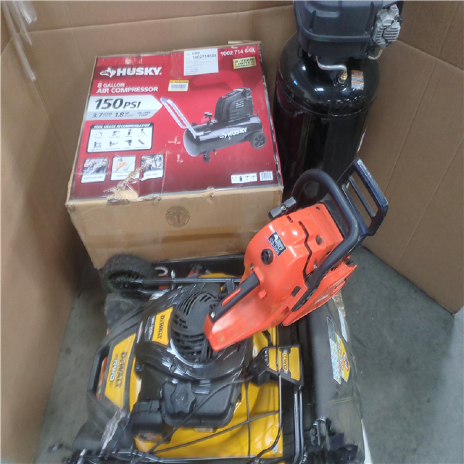 California AS-IS OUTDOOR POWER EQUIPMENT