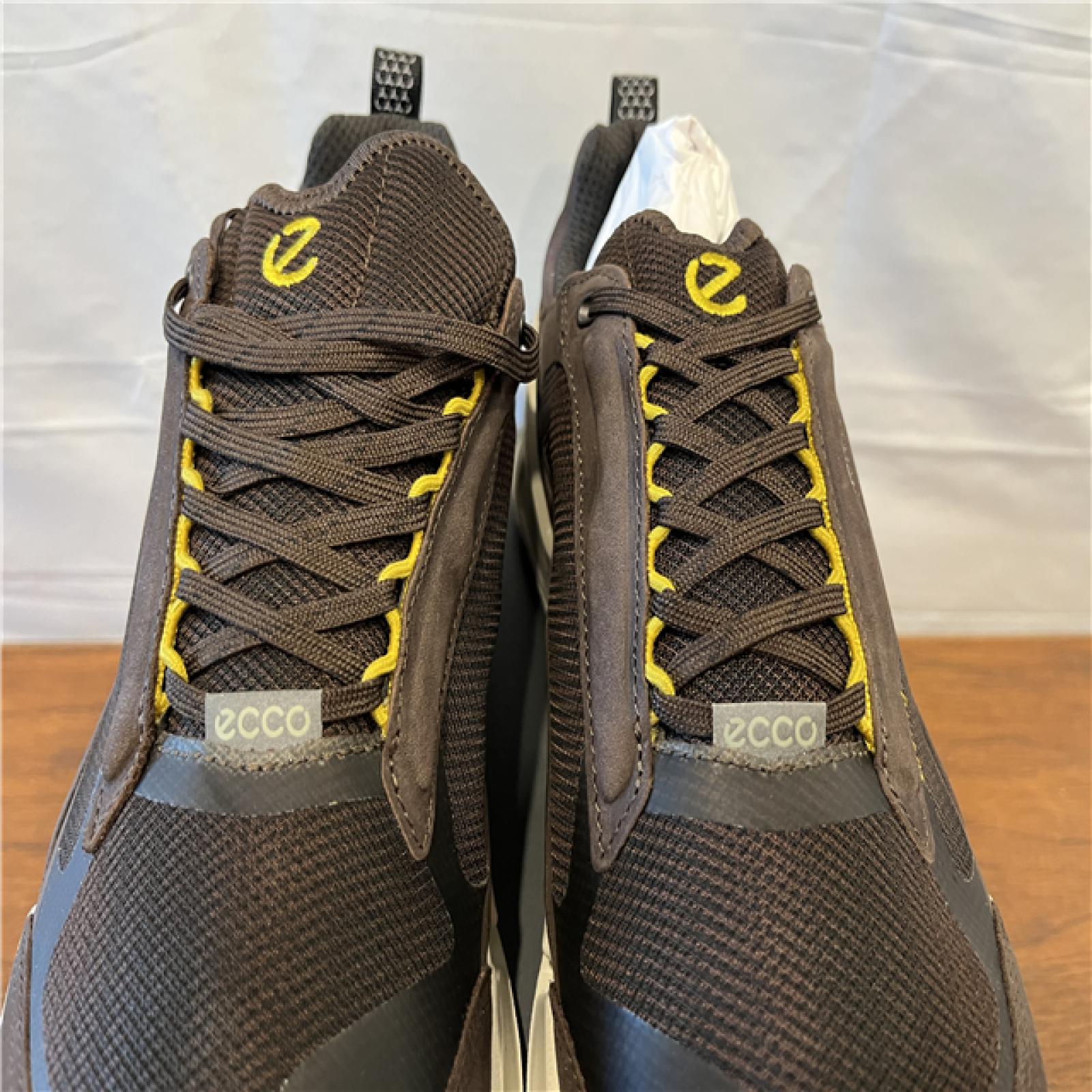 NEW! ECCO Sport Biom 2.1 X MTN Waterproof Low Sneaker Men's Shoes - Mocha/Mocha/Black - SZ 8-8.5