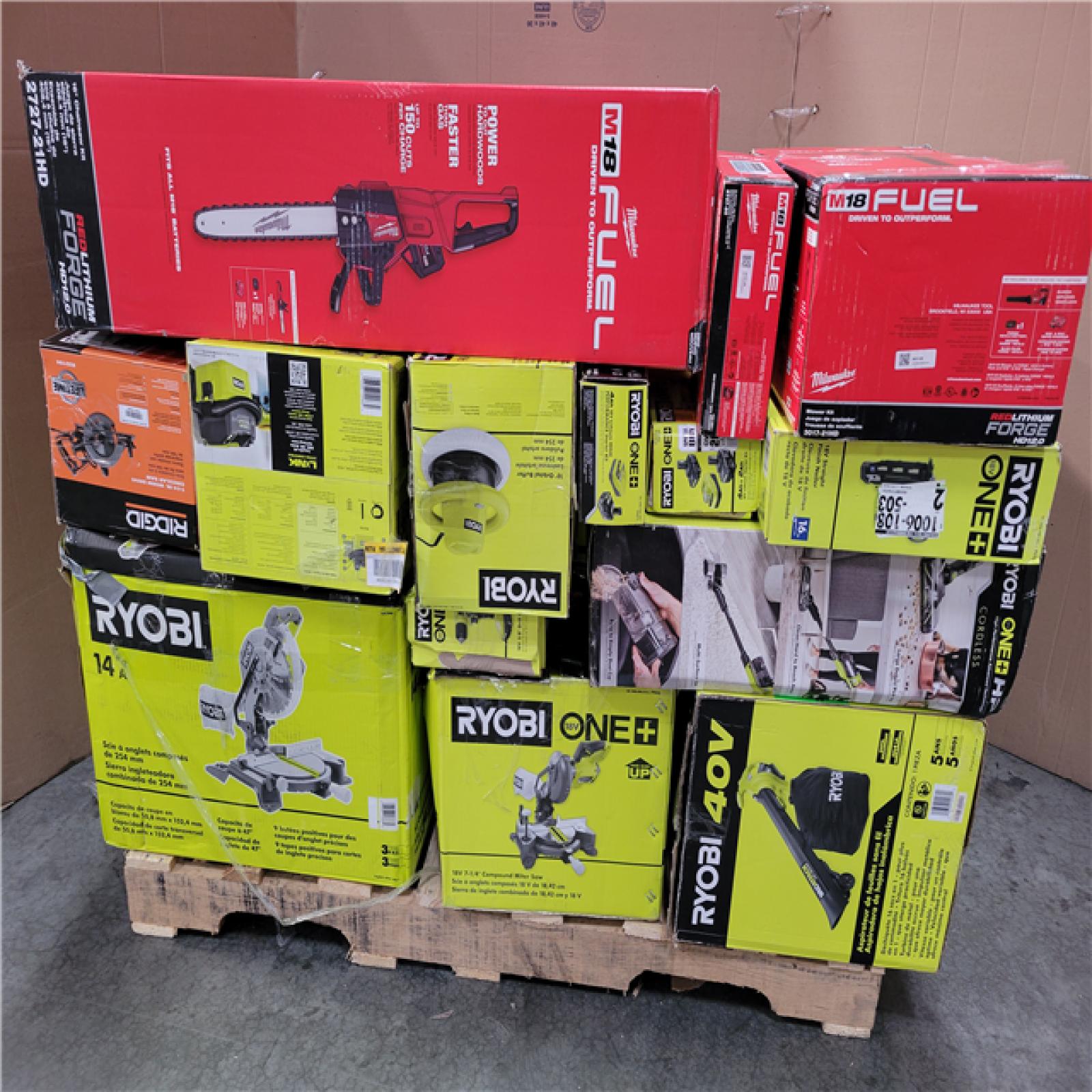 CALIFORNIA AS-IS TOOL PALLET