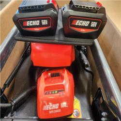 Phoenix LIKE NEW ECHO 56V 21 in. Cordless Battery 3-in-1 Walk Behind Self-Propelled Lawn Mower w/ (2) 5Ah Batteries and Rapid Charger