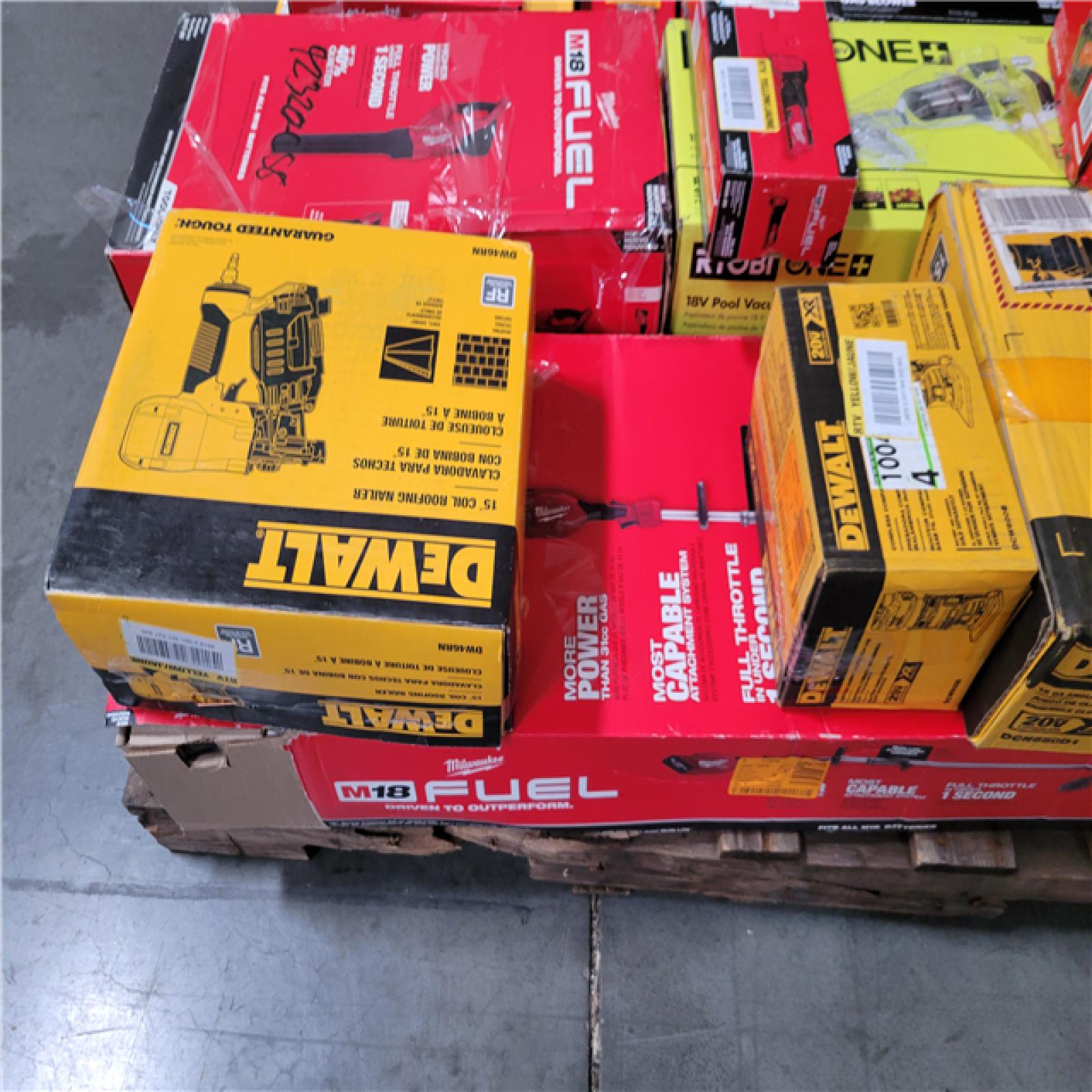 CALIFORNIA AS-IS TOOL PALLET
