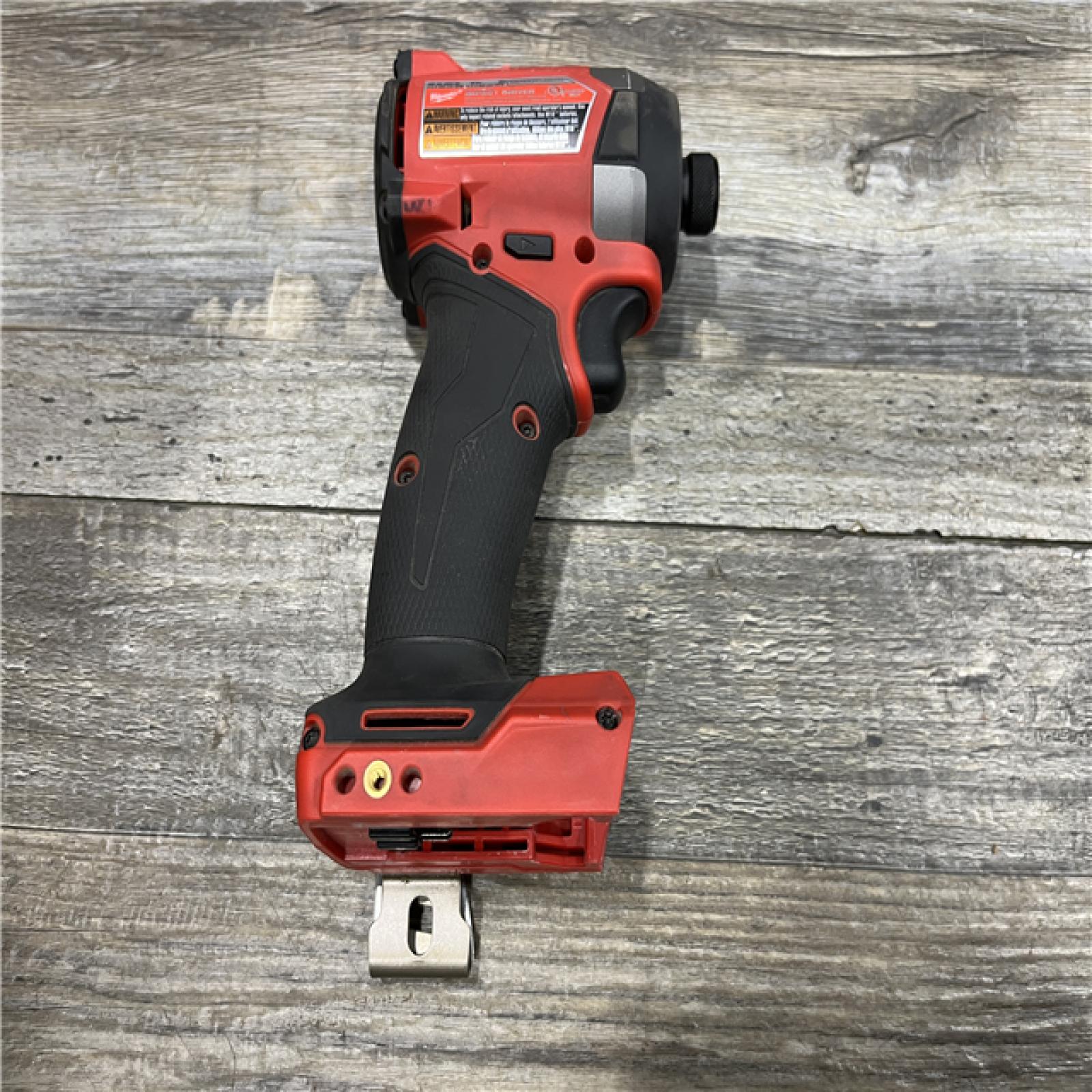 AS-IS Milwaukee FUEL 18V Lithium-Ion Brushless Cordless 1/4 in. Hex Impact Driver Kit